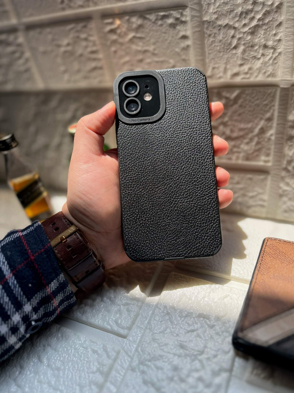 FANTASY LEATHER NEGRO