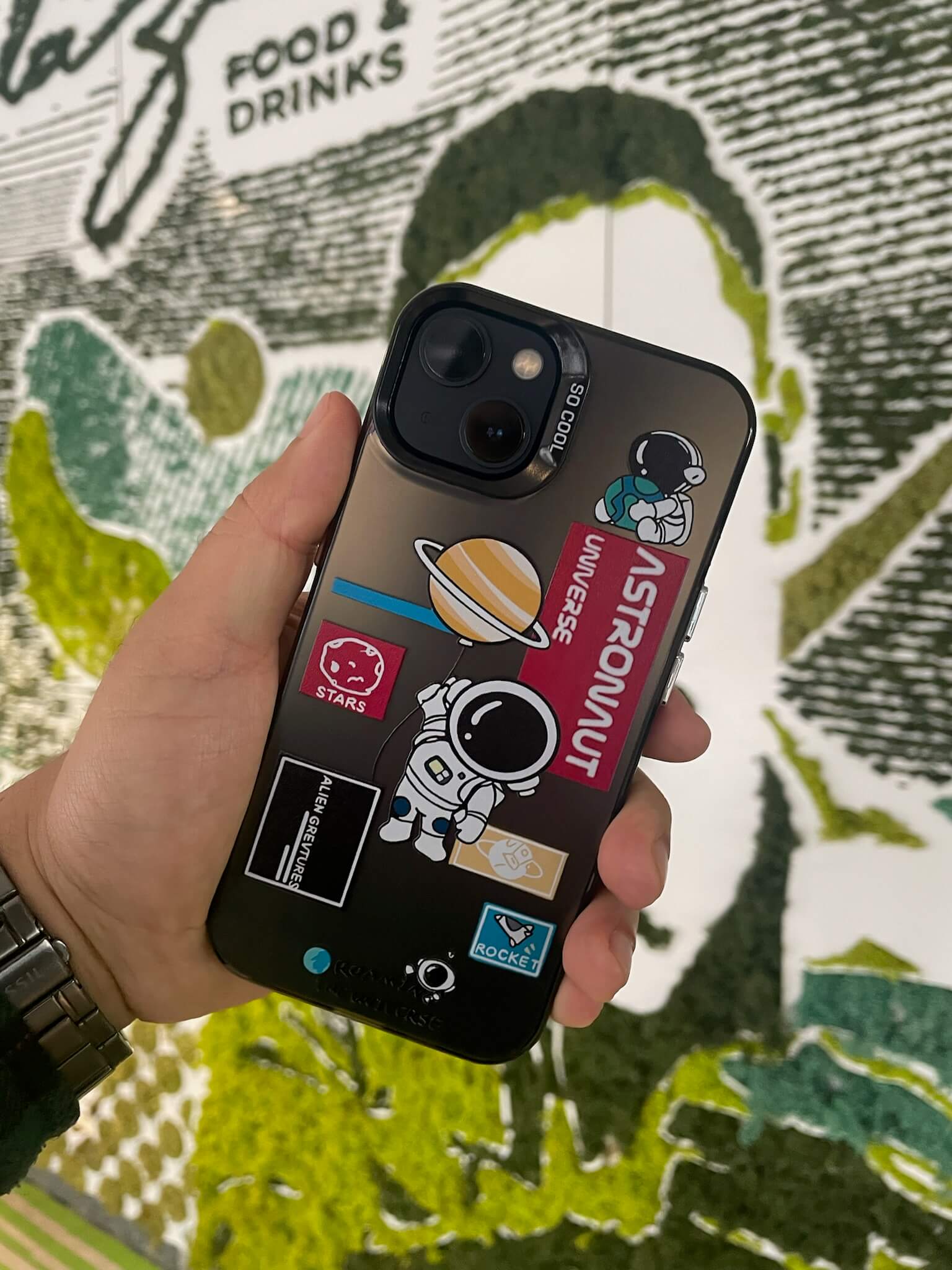 Case iPhone Astronauta - Dinámico y Juvenil