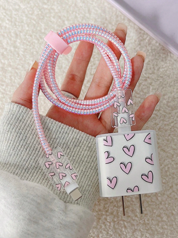 CARTOON HEART PROTECTOR CARGADOR