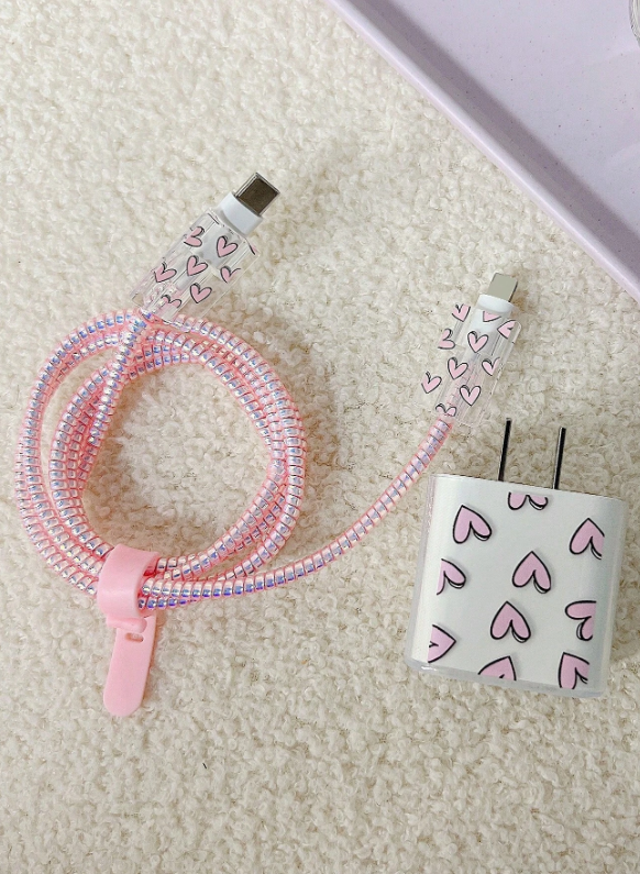 CARTOON HEART PROTECTOR CARGADOR