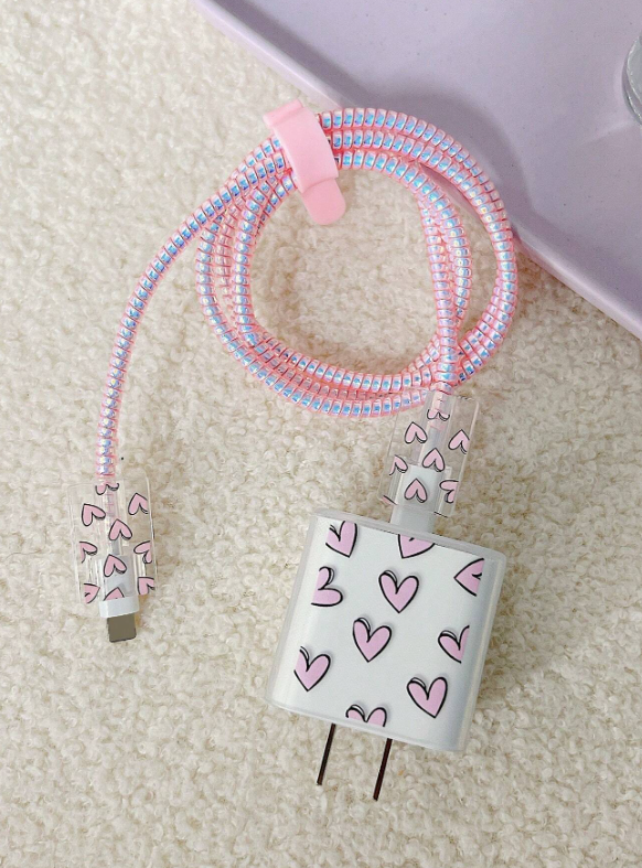 CARTOON HEART PROTECTOR CARGADOR